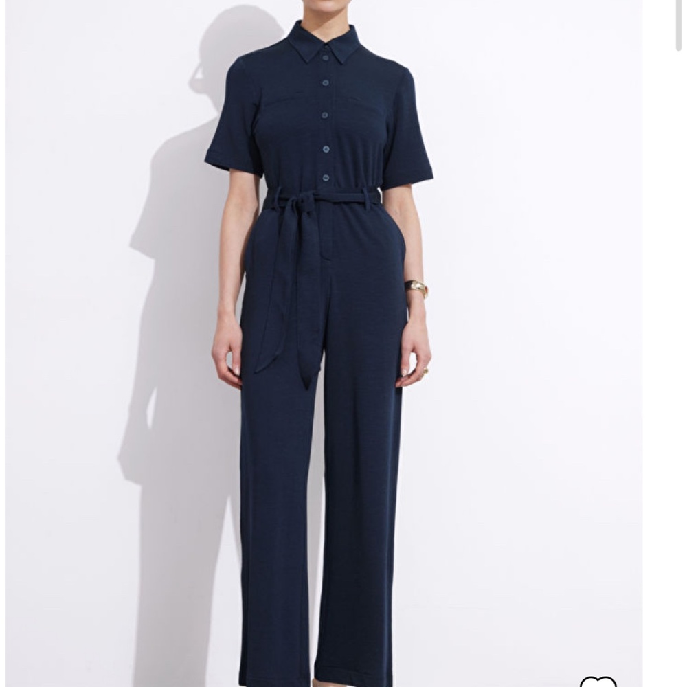 & Other Stories Short Sleeve Jumpsuit